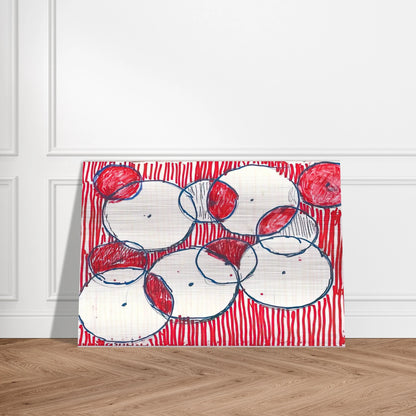 BE CALME OCTOBER 1ST 31ST 2004 - Louise Bourgeois Brushed Aluminum Print - 70x100 cm / 28x40 inches | Louise Bourgeois Aluminum Print | Louise Bourgeois Prints