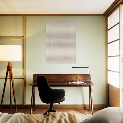 104 PERIMETER SERIES - Robert Mangold Brushed Aluminum Print - 70x100 cm / 28x40 inches | Robert Mangold Aluminum Print | Robert Mangold Prints