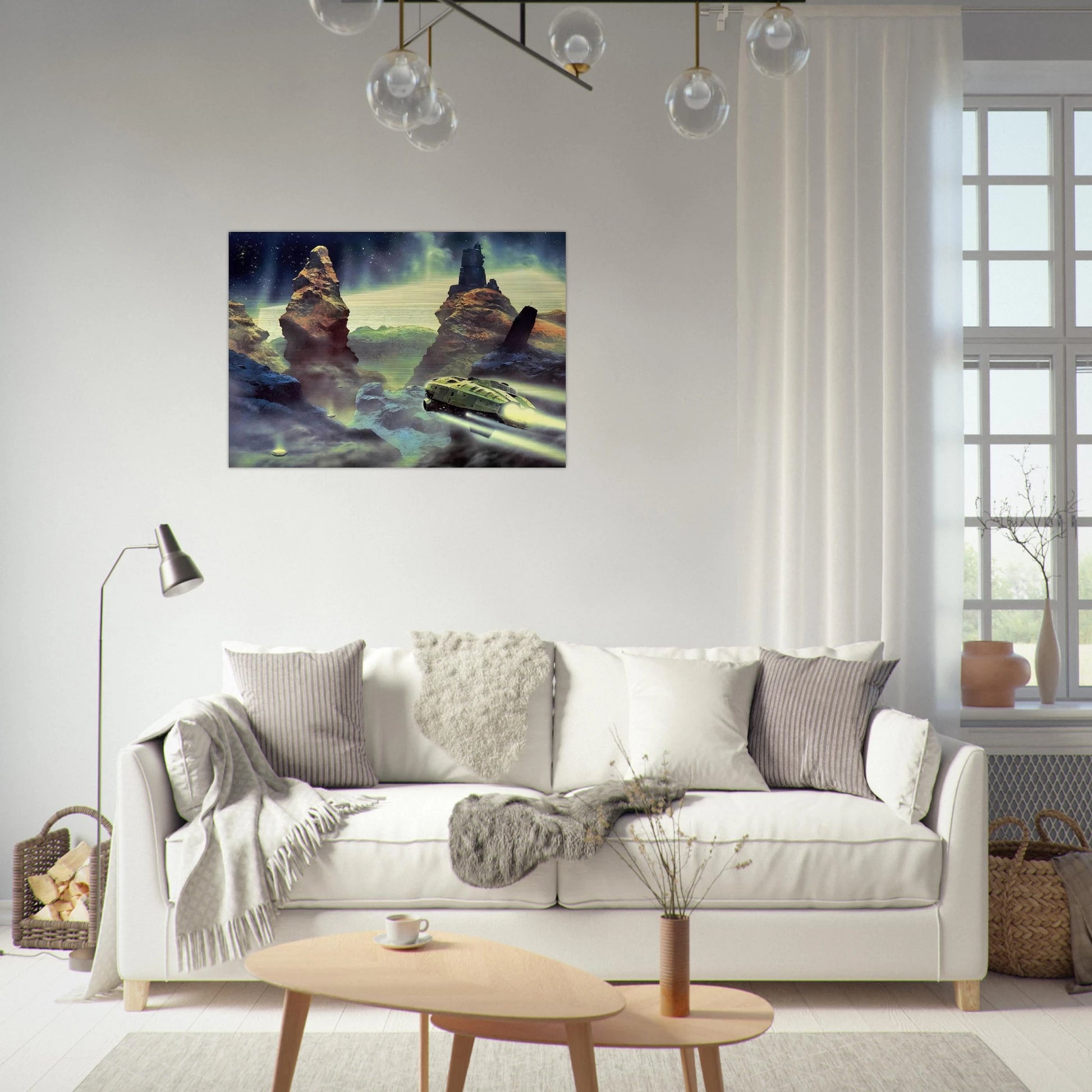 Chris Foss - Chris Foss Brushed Aluminum Print - 70x100 cm / 28x40 inches | Chris Foss Aluminum Print | Chris Foss Prints