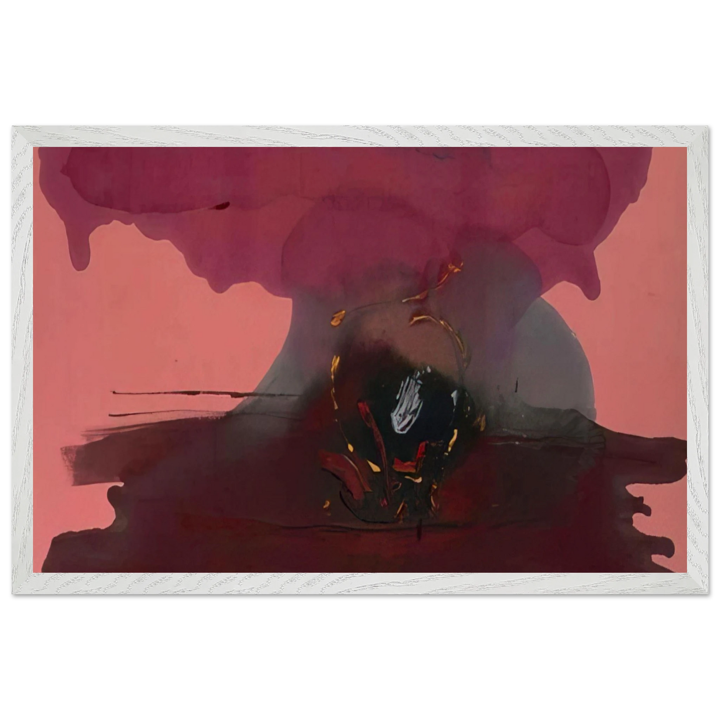Helen Frankenthaler - Harbinger - 1986 Wall art - A0 (84.1 x 118.9  cm) - Fine Art Poster-canvas - -