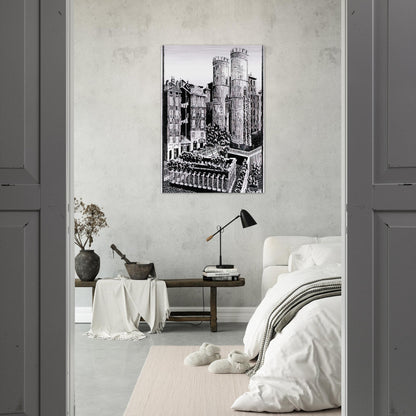 ESCHER (25) - MC Escher Brushed Aluminum Print - 70x100 cm / 28x40 inches | MC Escher Aluminum Print | MC Escher Prints | Maurits Cornelis Escher Prints