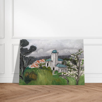 LA VILLA BLEUE 1918 - Henri Matisse Brushed Aluminum Print - 70x100 cm / 28x40 inches | Henri Matisse Aluminum Print | Henri Matisse Prints
