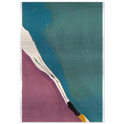 Red Travels, 1971- - Helen Frankenthaler Brushed Aluminum Print - 70x100 cm / 28x40 inches | Helen Frankenthaler Aluminum Print | Helen Frankenthaler Prints