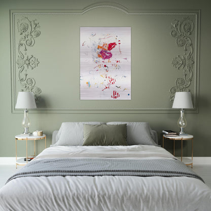UNTITLED 1 - Alighiero Boetti Brushed Aluminum Print - 70x100 cm / 28x40 inches | Alighiero Boetti Aluminum Print | Alighiero Boetti Prints