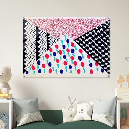 COMPOSITION 39 - Sonia Delaunay Acrylic Print - 70x100 cm / 28x40″ inches