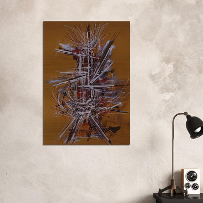 Southwest Image - 1958 - Jimmy Ernst Brushed Aluminum Print - 70x100 cm / 28x40 inches | Jimmy Ernst Aluminum Print | Jimmy Ernst Prints