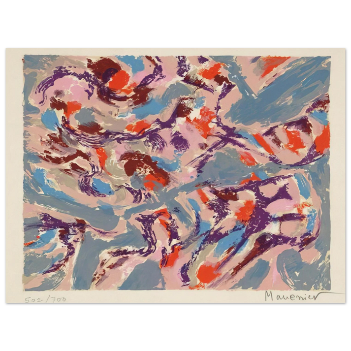 Alfred Manessier - Early Spring  75x100 cm / 30x40inches Fine Art Poster