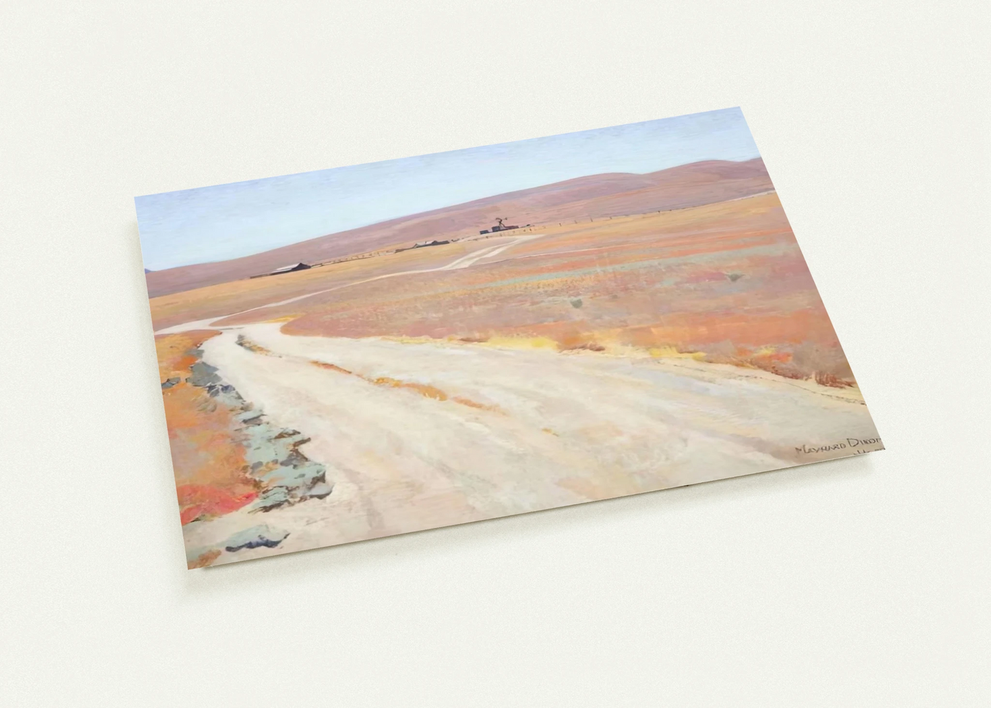 ABANDONED RANCH 1935 By Maynard Dixon Pack of 10 Post Cards | Maynard Dixon Post Cards | A6 (10.5 x 14.8 cm) - 4.1 x 5.8 inches