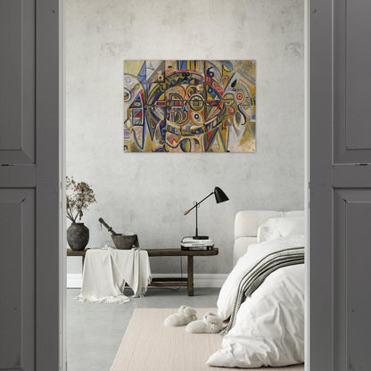 Desert - 1940 - Richard Pousette-Dart Acrylic Print - 70x100 cm / 28x40″ inches