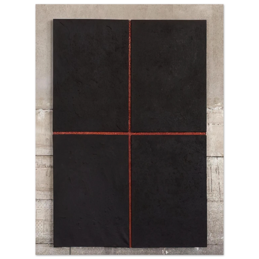 Donald Judd - Untitled First Relief - 1961  75x100 cm / 30x40inches Fine Art Poster