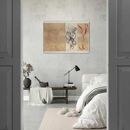 A STRETCH OF TIME 2007 - Louise Bourgeois Brushed Aluminum Print - 70x100 cm / 28x40 inches | Louise Bourgeois Aluminum Print | Louise Bourgeois Prints
