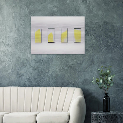 OHNE TITEL 1977 2 - BLINKY PALERMO Brushed Aluminum Print - 70x100 cm / 28x40 inches | BLINKY PALERMO Aluminum Print | BLINKY PALERMO Prints
