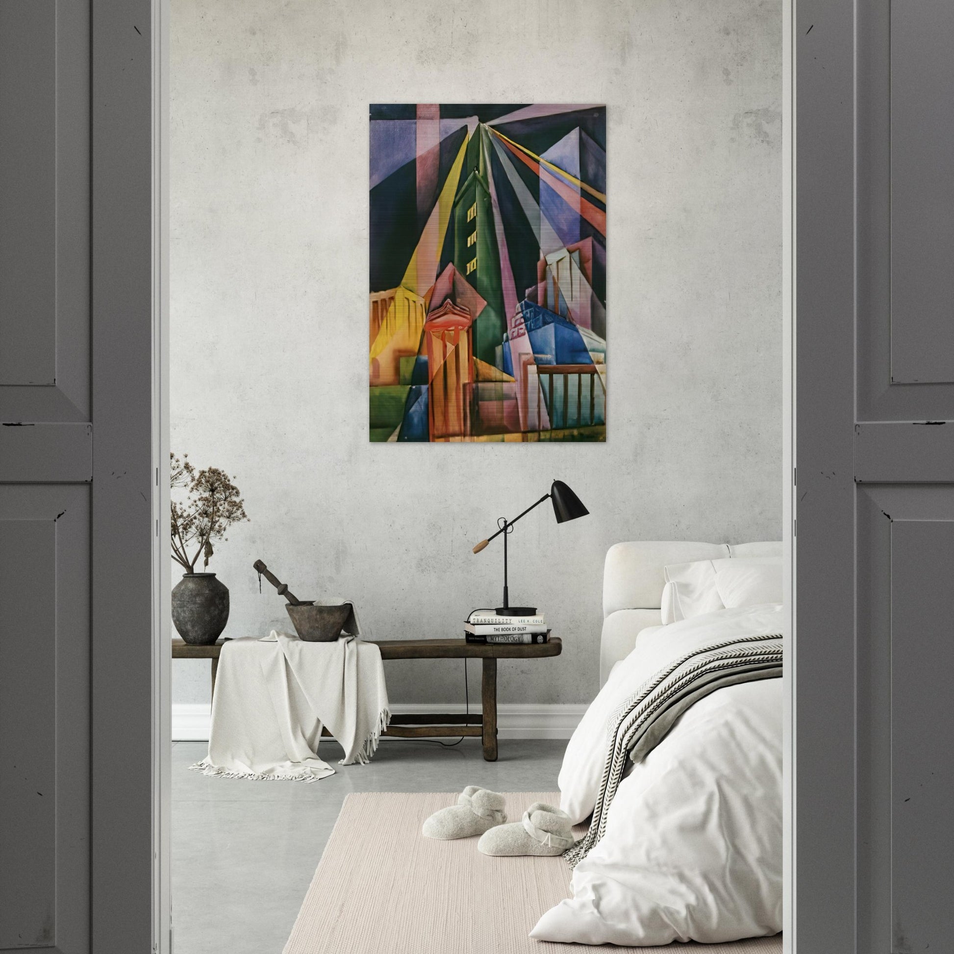 Perspectives - Konrad Zuse Brushed Aluminum Print - 70x100 cm / 28x40 inches | Konrad Zuse Aluminum Print | Konrad Zuse Prints