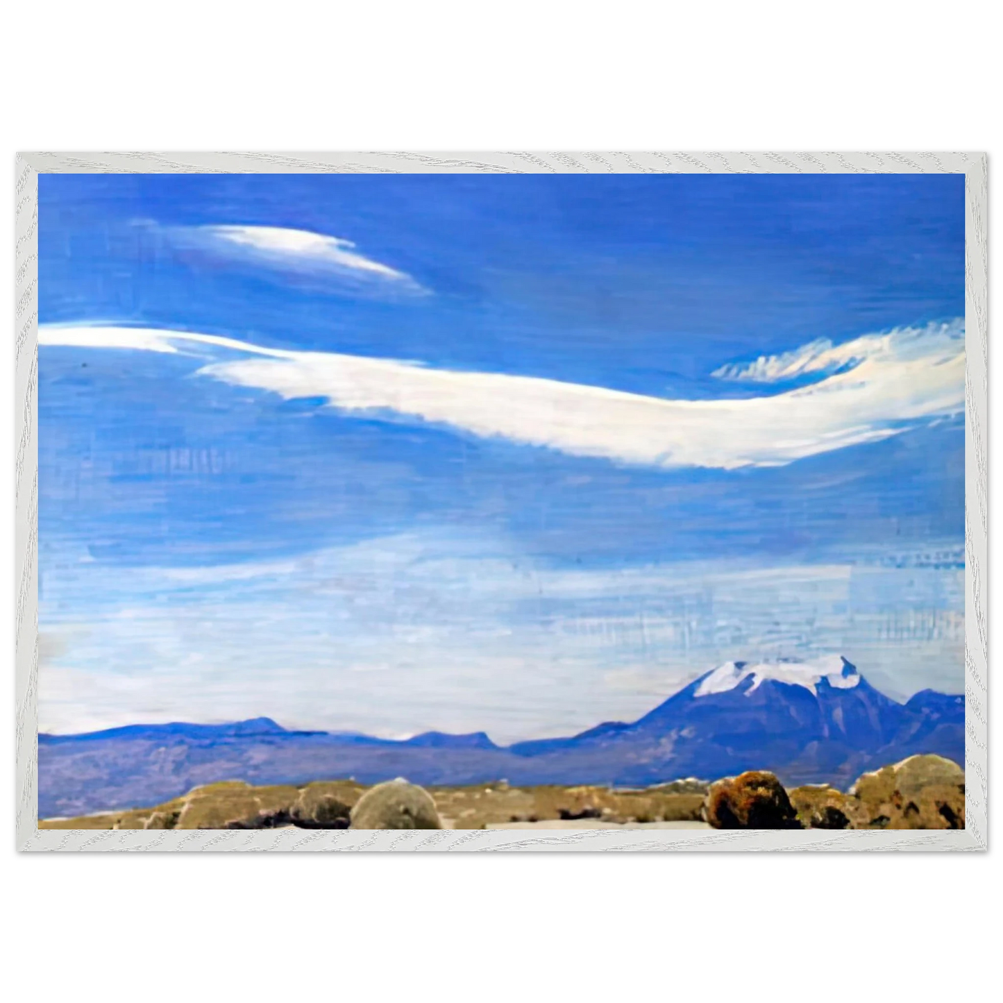 Maynard Dixon - THE CLOUD COACHELLA VALLEY CALIFORNIA 1940 Wall art - A2 (42 x 59.4  cm) - Fine Art Poster-canvas - -