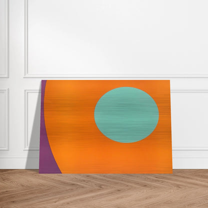 Untitled Abstract - 1962 - Alexander Liberman Brushed Aluminum Print - 70x100 cm / 28x40 inches | Alexander Liberman Aluminum Print | Alexander Liberman Prints
