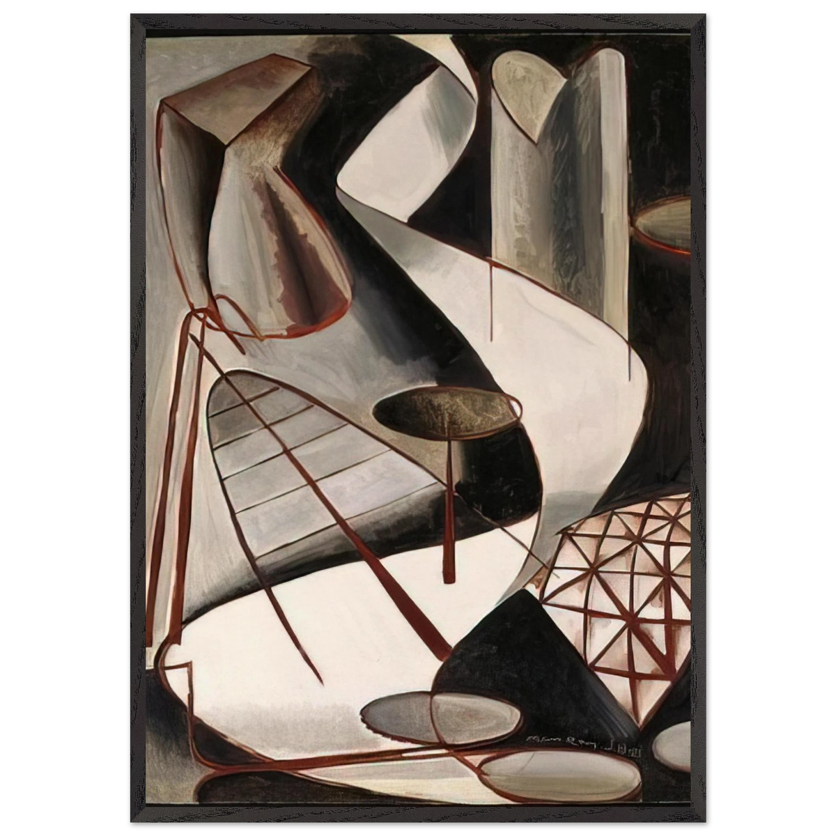 Wall art - Default Title - -Framed Art Print