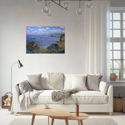 View Taken from Greinval - claude monet Brushed Aluminum Print - 70x100 cm / 28x40 inches | claude monet Aluminum Print | claude monet Prints