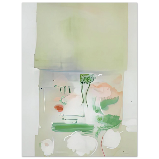 Helen Frankenthaler - Faerie Tale, 1988- Wall Art - 21x29.7 cm / 8x12" - Fine Art Poster-canvas - -