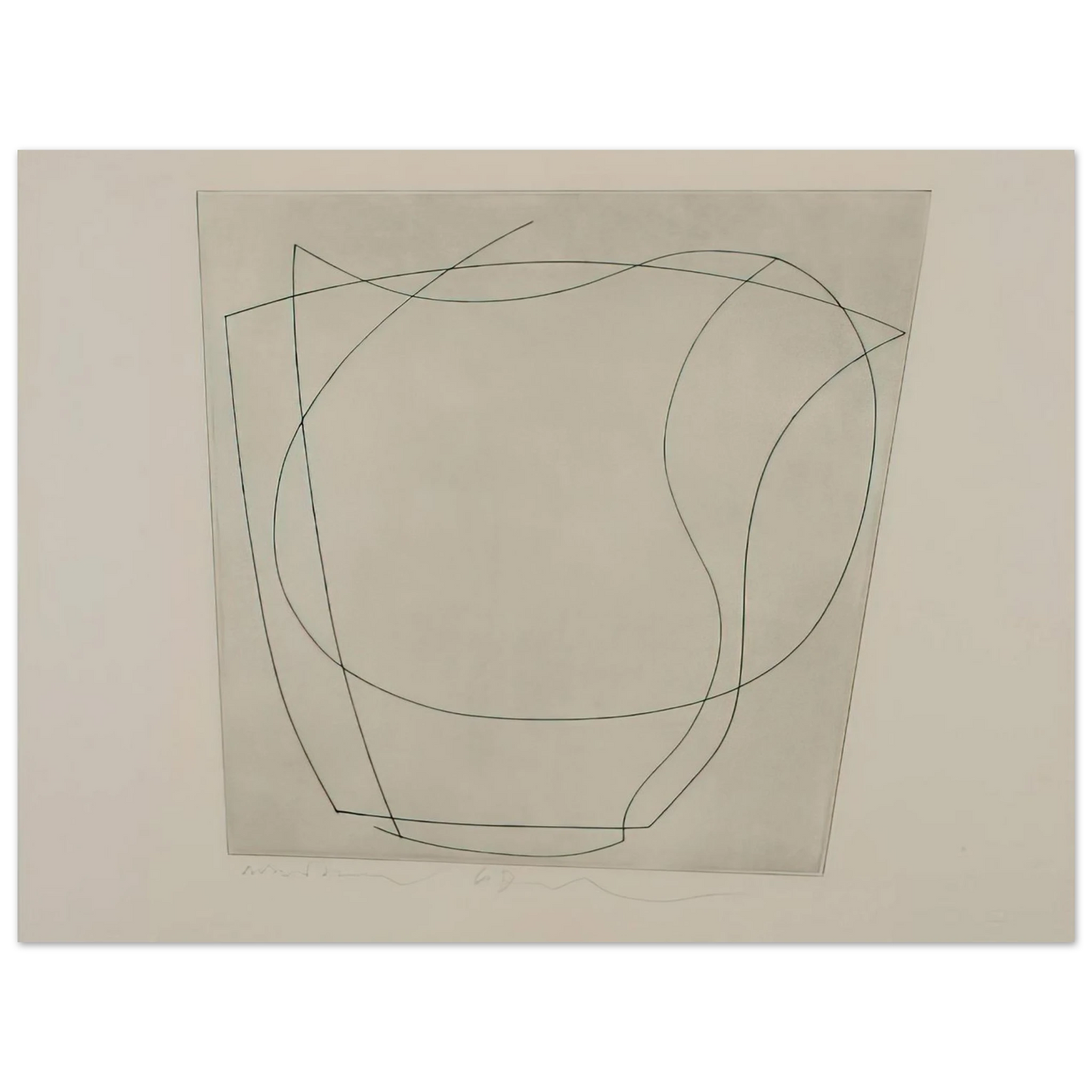 Ben Nicholson - Rafael - 1967  75x100 cm / 30x40inches Fine Art Poster