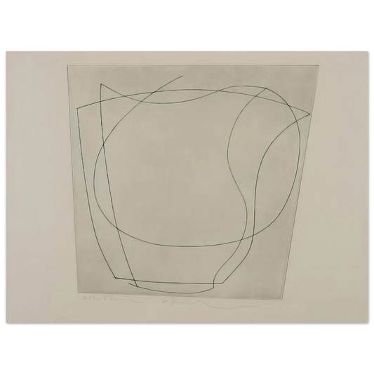 Ben Nicholson - Rafael - 1967  75x100 cm / 30x40inches Fine Art Poster