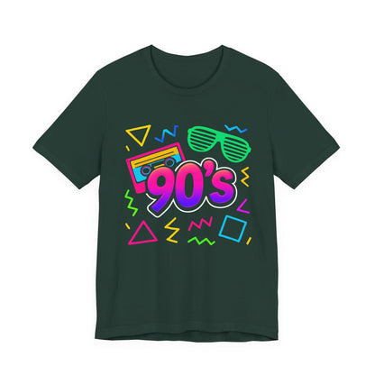 Musique old school des années 90 - ambiance arcade Classique années 90 Rétro Vintage. Années 1990 Les années 90 J'adore les années 90 T-Shirt