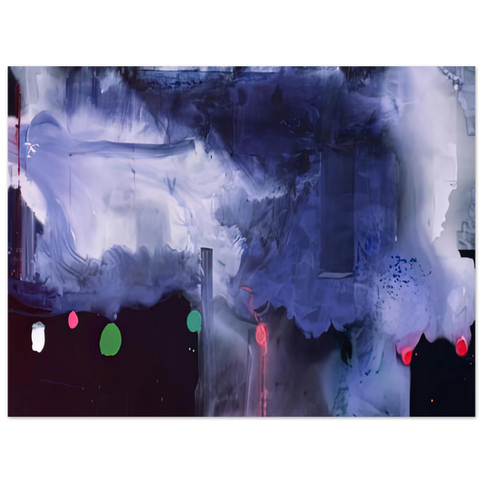 Helen Frankenthaler - Star Gazing, 1989- Wall Art - 21x29.7 cm / 8x12" - Fine Art Poster-canvas - -