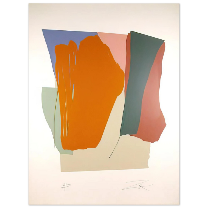 Larry Zox - Untitled 8 - 1979  75x100 cm / 30x40inches Fine Art Poster