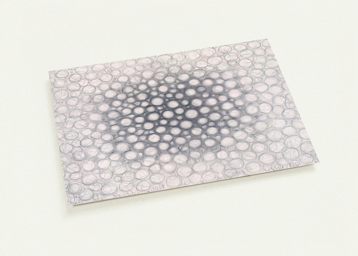 Light Gathers to the Question of No - 1979 By Richard Pousette-Dart Pack of 10 Post Cards | Richard Pousette-Dart Post Cards | A6 (10.5 x 14.8 cm) - 4.1 x 5.8 inches