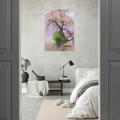 Pinons with Cedar - Georgia O'Keeffe Brushed Aluminum Print - 70x100 cm / 28x40 inches | Georgia O'Keeffe Aluminum Print | Georgia O'Keeffe Prints