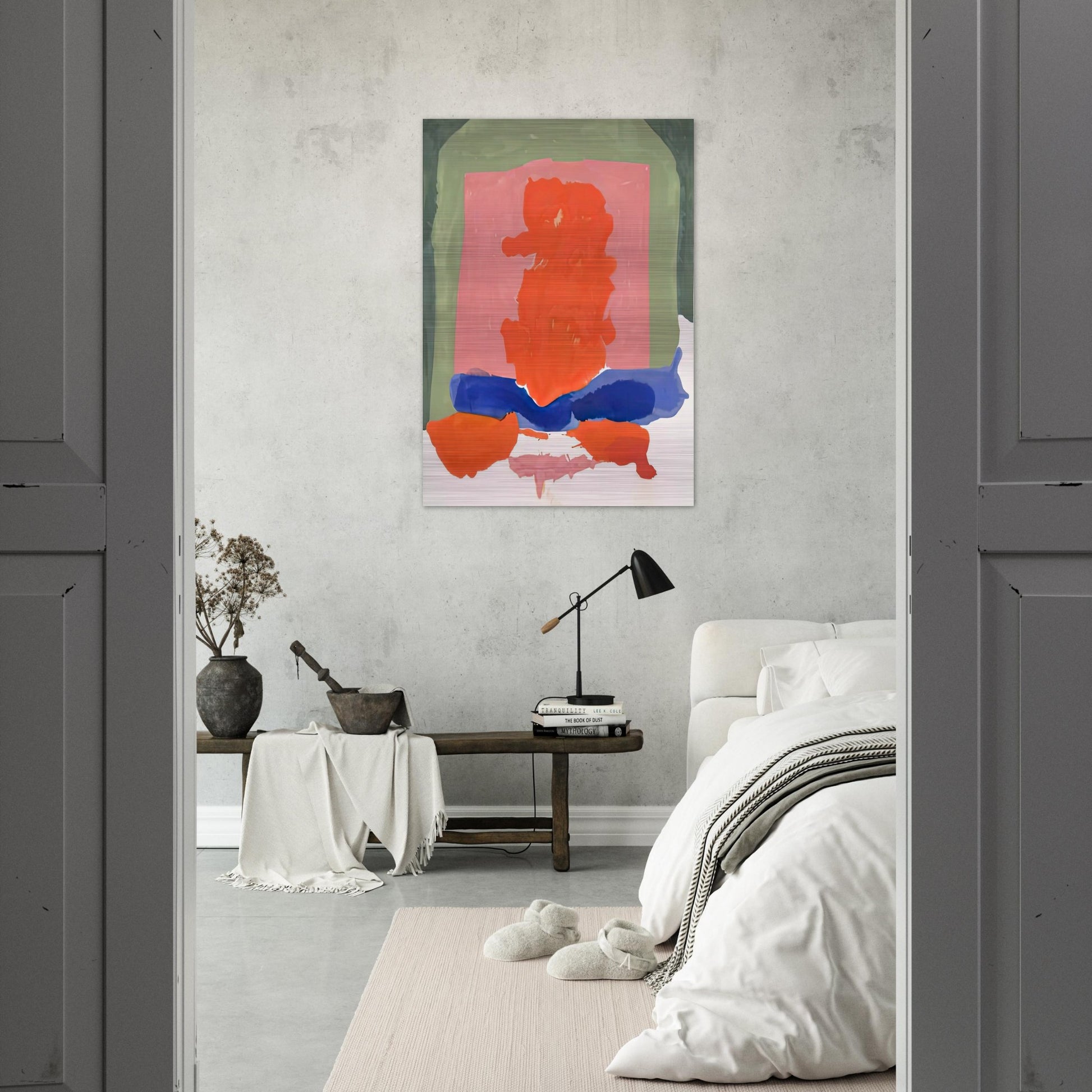Small's Paradise, 1964- - Helen Frankenthaler Brushed Aluminum Print - 70x100 cm / 28x40 inches | Helen Frankenthaler Aluminum Print | Helen Frankenthaler Prints