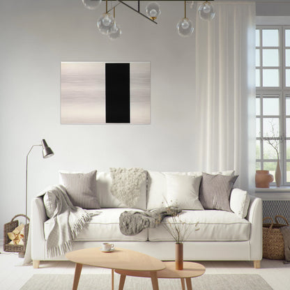 Vertical Band - Ellsworth Kelly Brushed Aluminum Print - 70x100 cm / 28x40 inches | Ellsworth Kelly Aluminum Print | Ellsworth Kelly Prints
