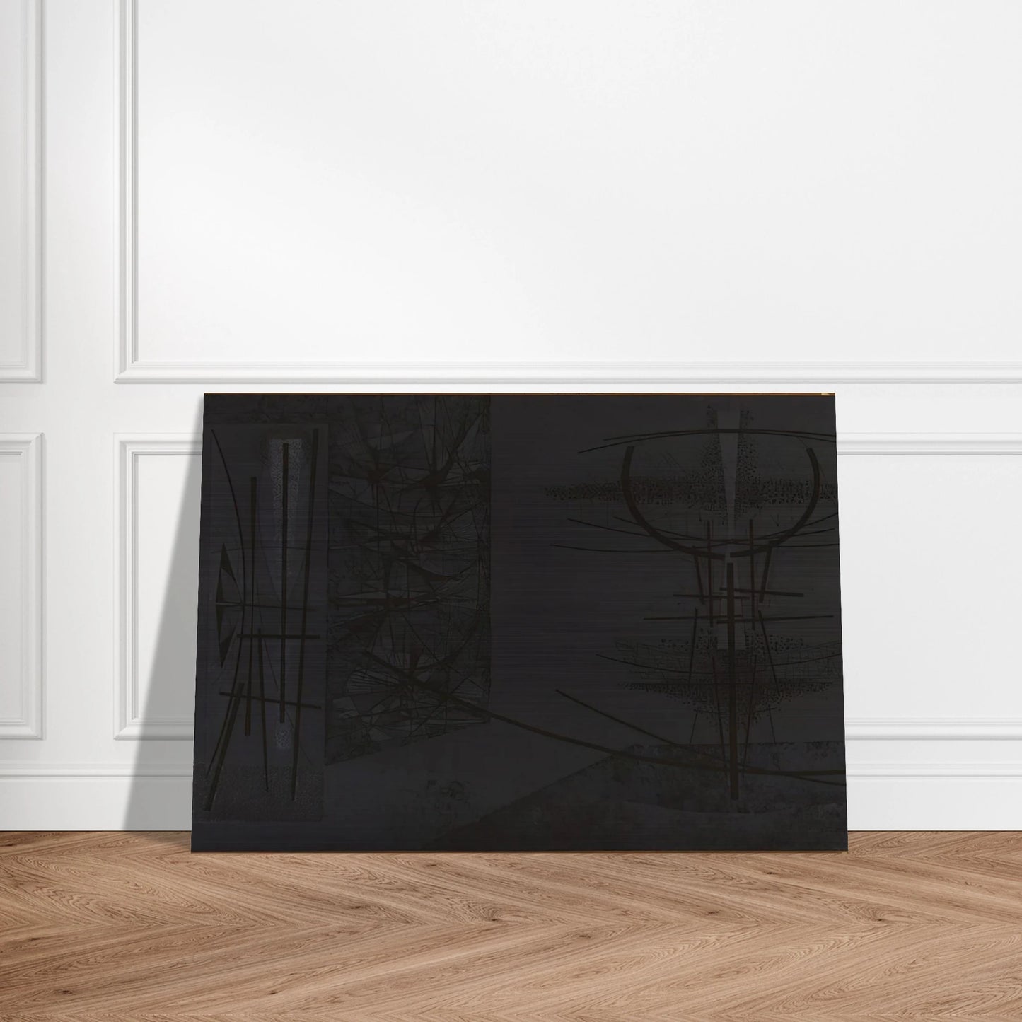 Stillness - 1956 - Jimmy Ernst Brushed Aluminum Print - 70x100 cm / 28x40 inches | Jimmy Ernst Aluminum Print | Jimmy Ernst Prints