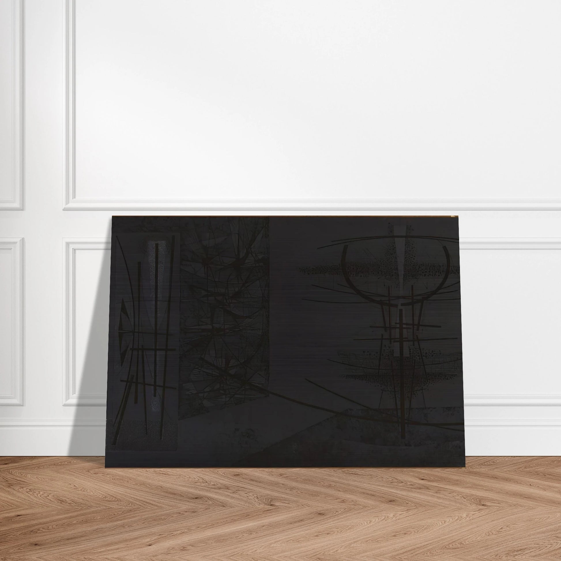 Stillness - 1956 - Jimmy Ernst Brushed Aluminum Print - 70x100 cm / 28x40 inches | Jimmy Ernst Aluminum Print | Jimmy Ernst Prints