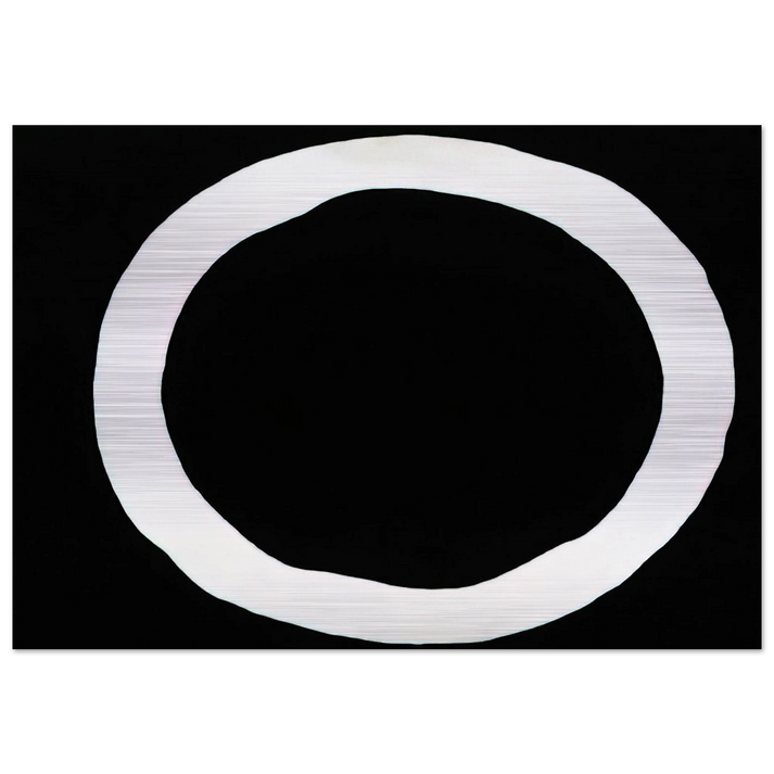 To Martha's Memory - 1970 - Jiro Yoshihara Brushed Aluminum Print - 70x100 cm / 28x40 inches | Jiro Yoshihara Aluminum Print | Jiro Yoshihara Prints