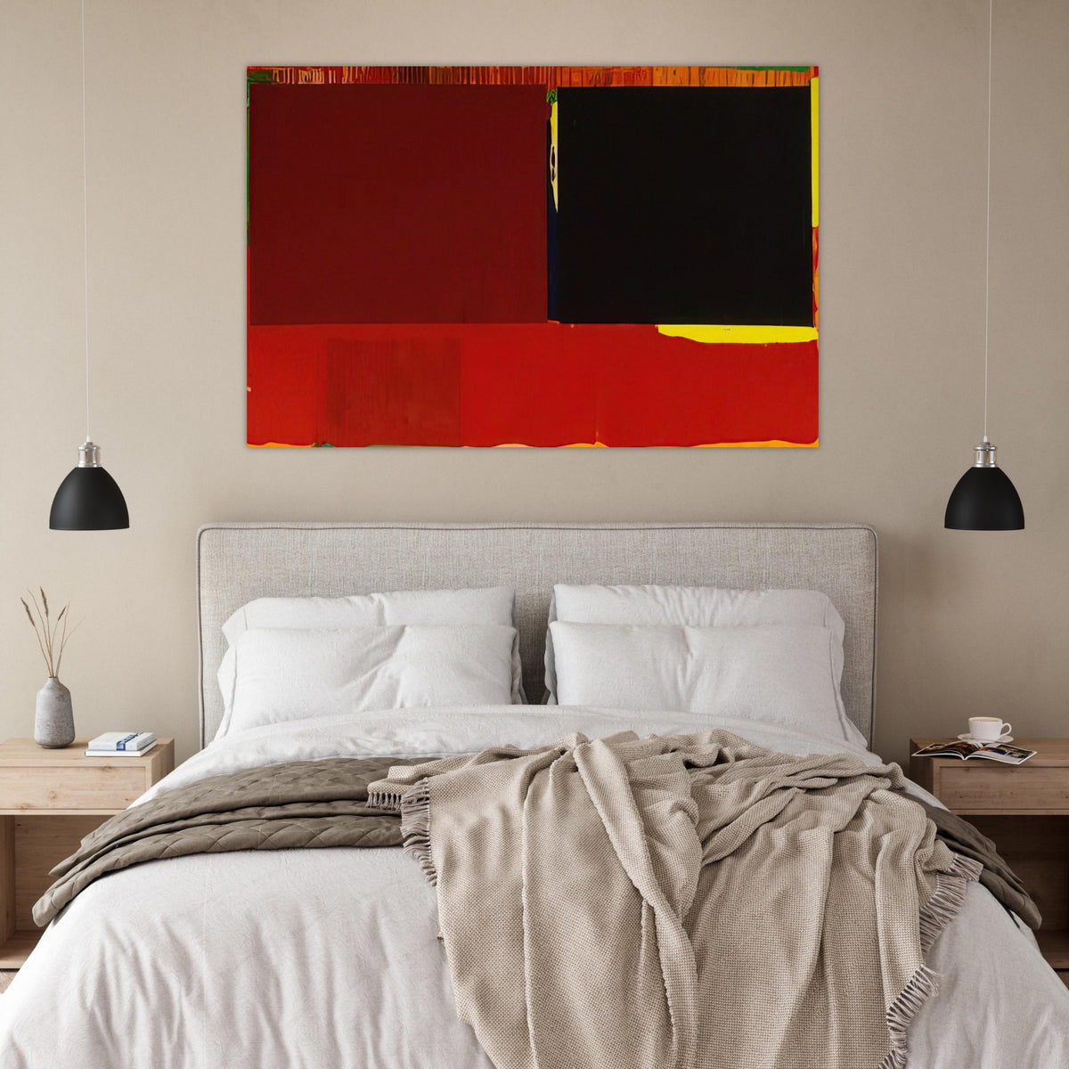29. 03. 60 - 1960 - John Hoyland Art Prints - 100x150 cm / 40x60″ inches | John Hoyland Poster | John Hoyland Prints