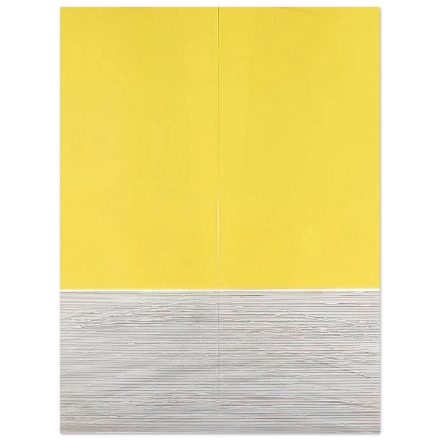 Jesus Rafael Soto - LE GRAN JAUNE  75x100 cm / 30x40inches Fine Art Poster