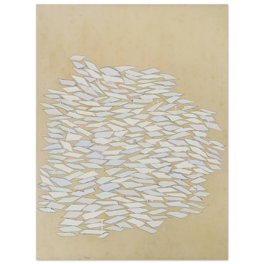 Robert Goodnough - Pastel Statement - 1971  75x100 cm / 30x40inches Fine Art Poster