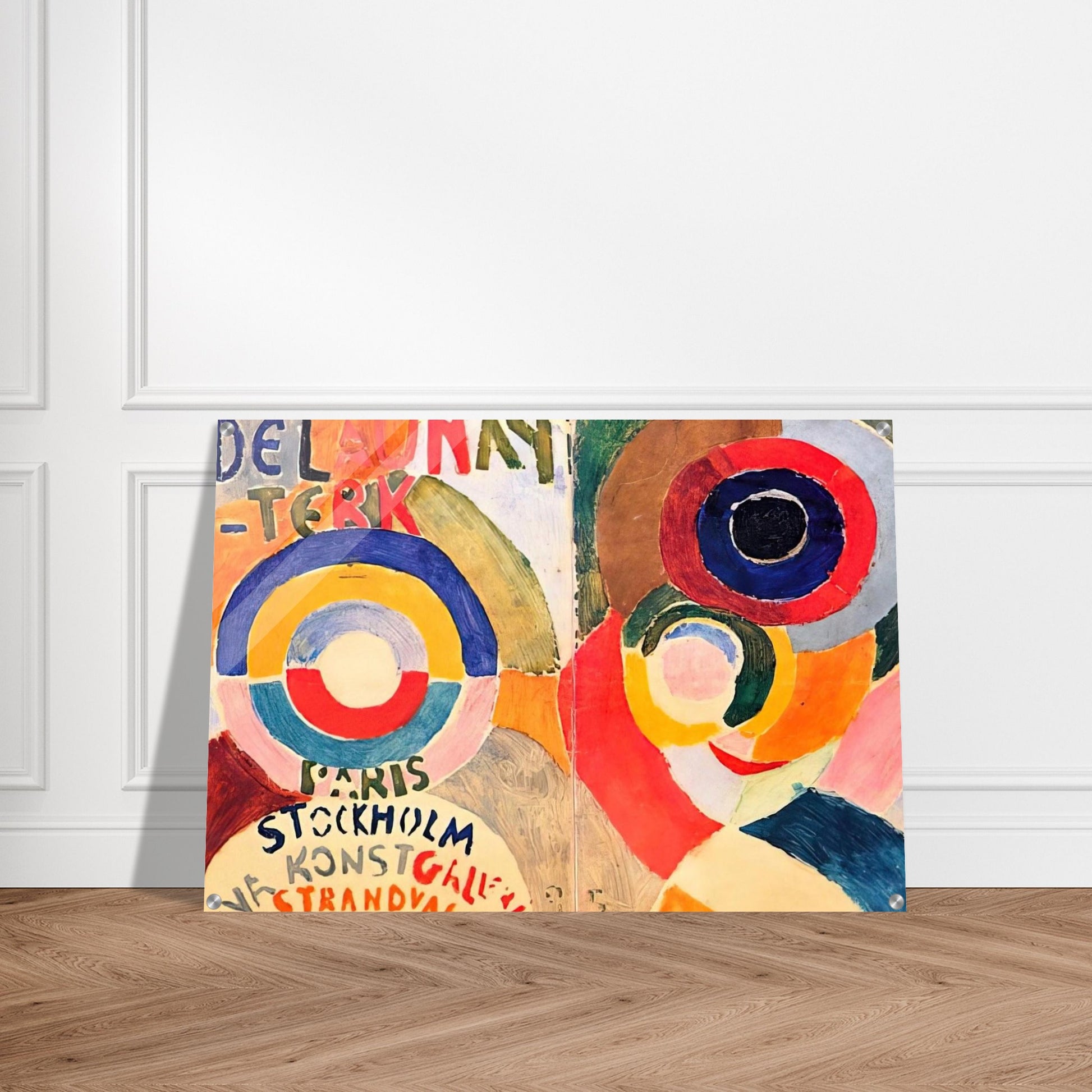 MODERNISM - Sonia Delaunay Acrylic Print - 70x100 cm / 28x40″ inches
