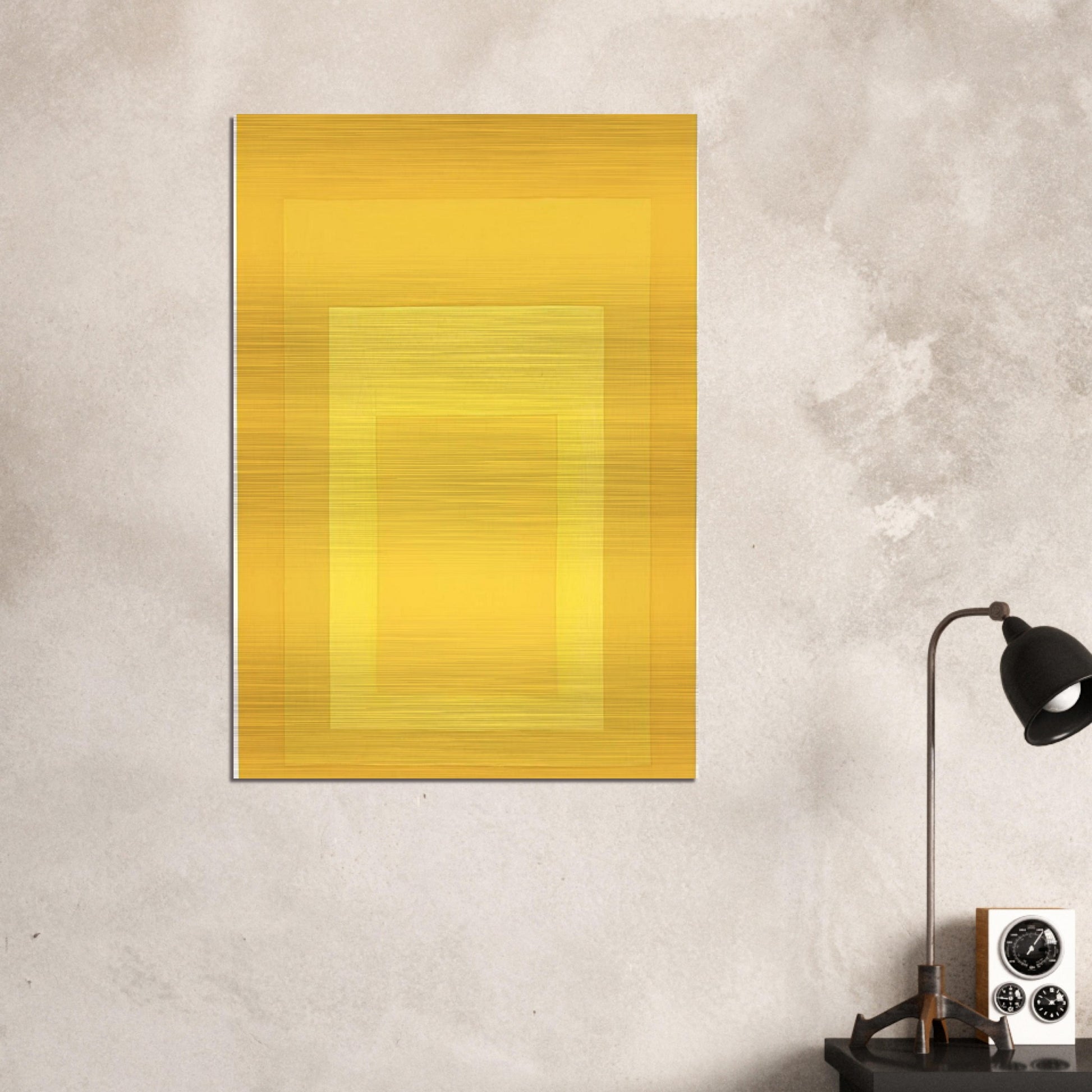 HOMAGE TO THE SQUARE 1964 - Josef Albers Brushed Aluminum Print - 70x100 cm / 28x40 inches | Josef Albers Aluminum Print | Josef Albers Prints