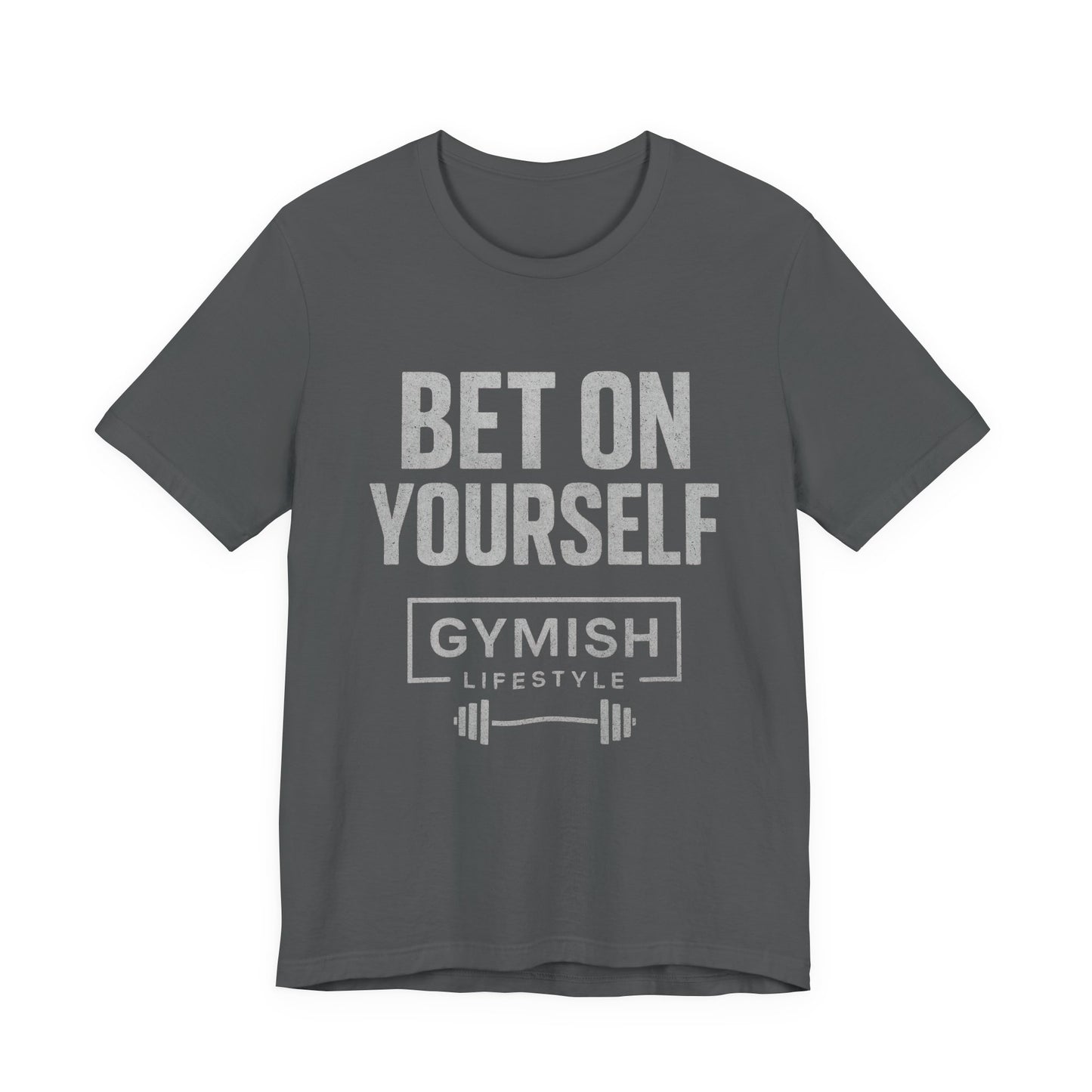 Fitness Tee Motivation - Gymish Mode de Vie Misez sur Vous T-shirts de Sport pour Hommes