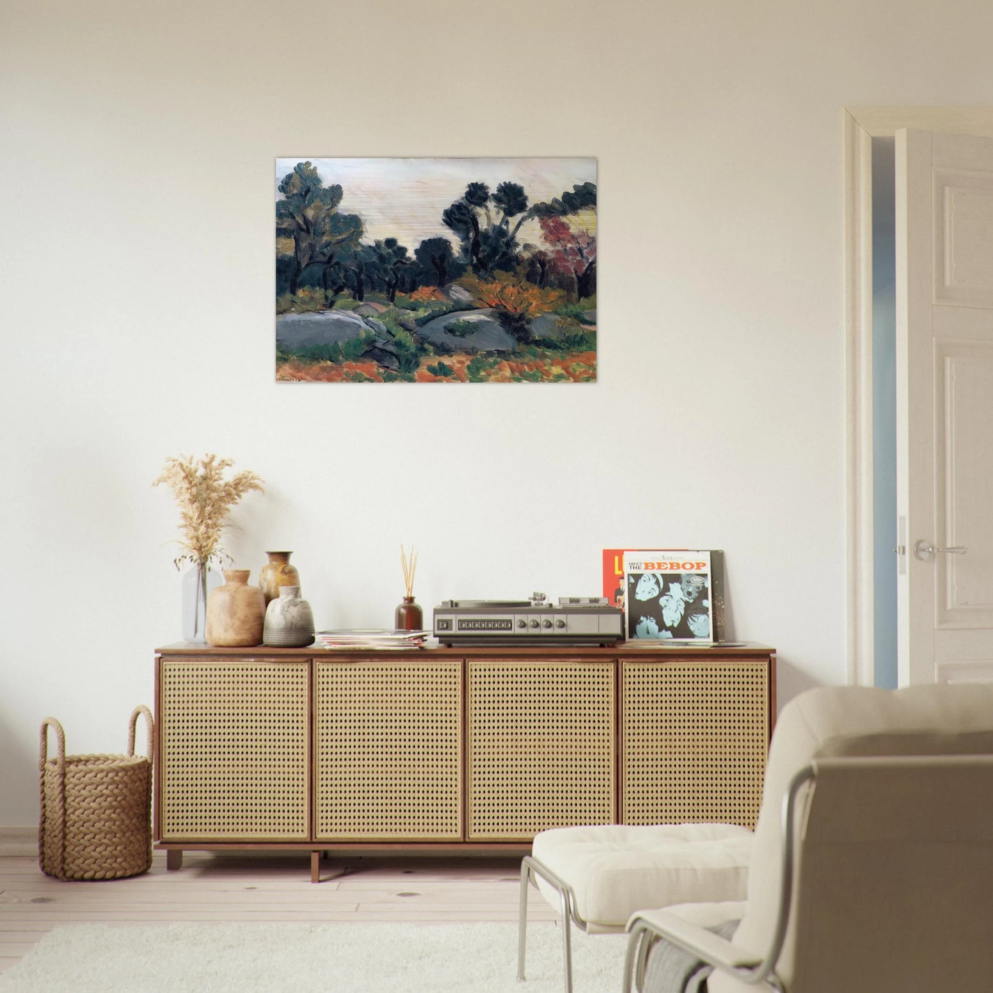 LANDSCAPE 3 - Henri Matisse Brushed Aluminum Print - 70x100 cm / 28x40 inches | Henri Matisse Aluminum Print | Henri Matisse Prints