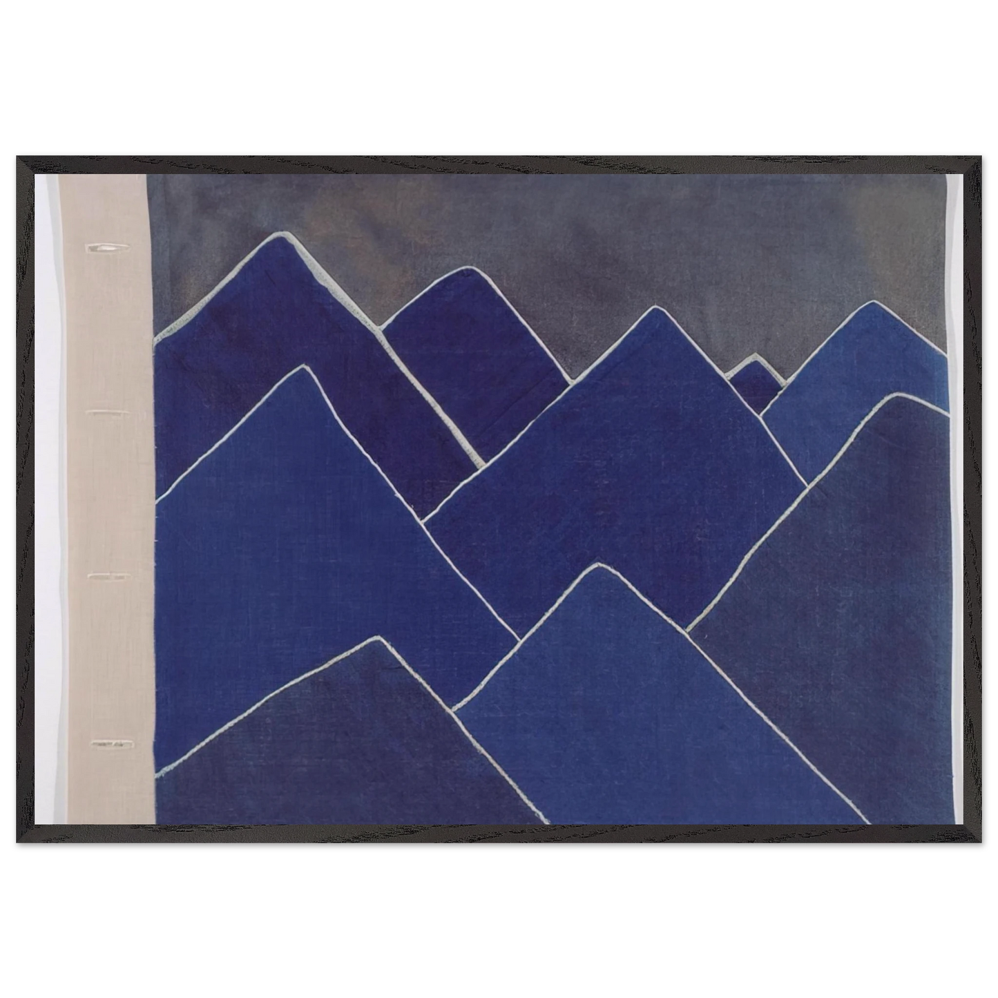 ODE TO THE BIEVRE 2007 - Louise Bourgeois 70x100 cm / 28x40 inches Framed Art Print – Black Wooden Frame