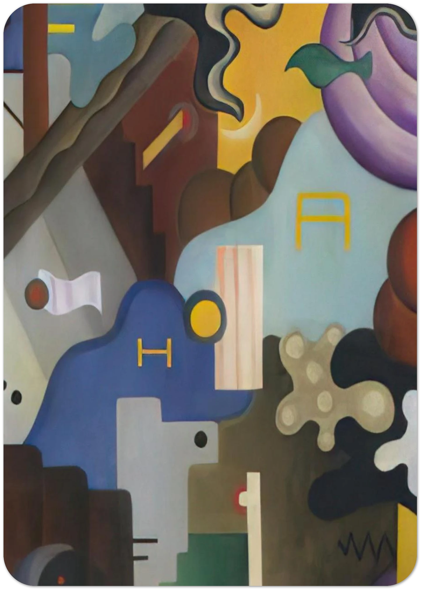 Composizione futurista - Abstract Art, Dada By Julius Evola Pack of 10 Post Cards | Julius Evola Post Cards | A6 (10.5 x 14.8 cm) - 4.1 x 5.8 inches