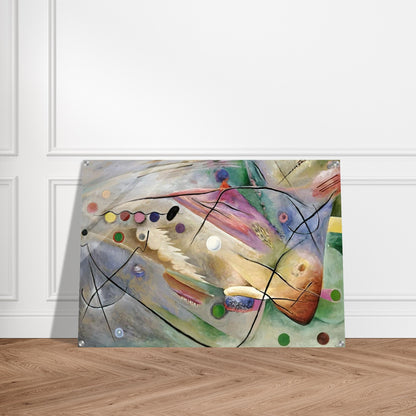 LINES 1922 - Rudolf Bauer Acrylic Print - 70x100 cm / 28x40″ inches