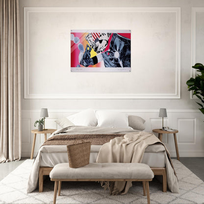 Flamingo Capsule - James Rosenquist Acrylic Print - 70x100 cm / 28x40″ inches