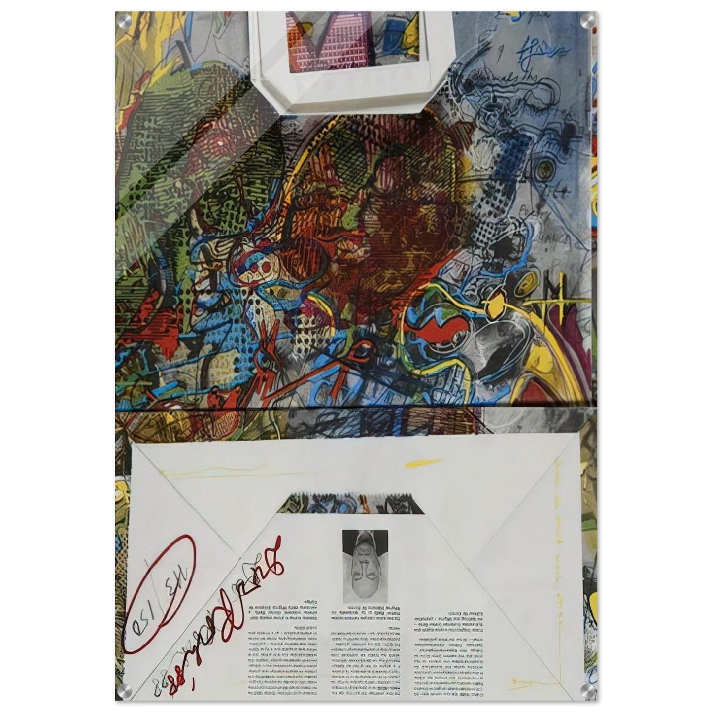 Untitled Migros - 1988 - Dieter Roth Acrylic Print - 70x100 cm / 28x40″ inches | Dieter Roth Wall Art | Dieter Roth Prints