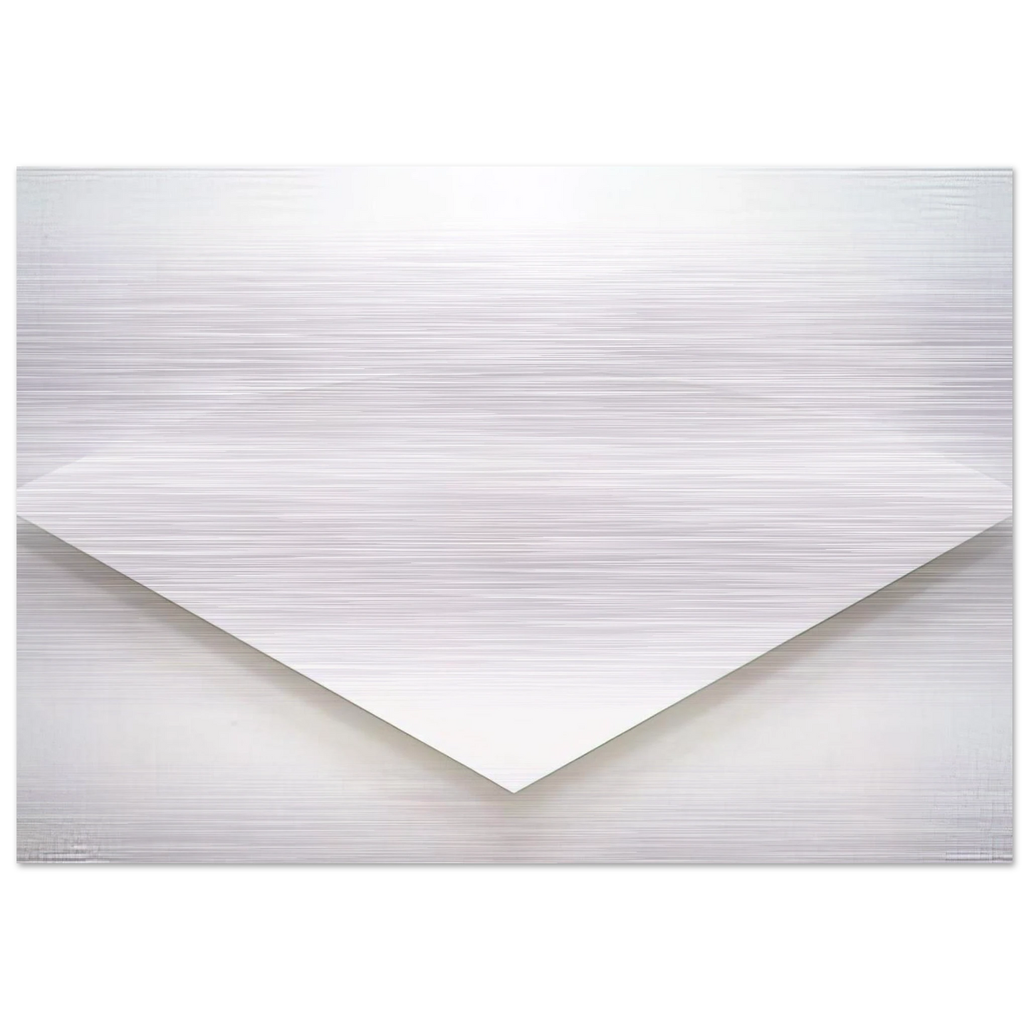 White Curve - Ellsworth Kelly Brushed Aluminum Print - 70x100 cm / 28x40 inches | Ellsworth Kelly Aluminum Print | Ellsworth Kelly Prints