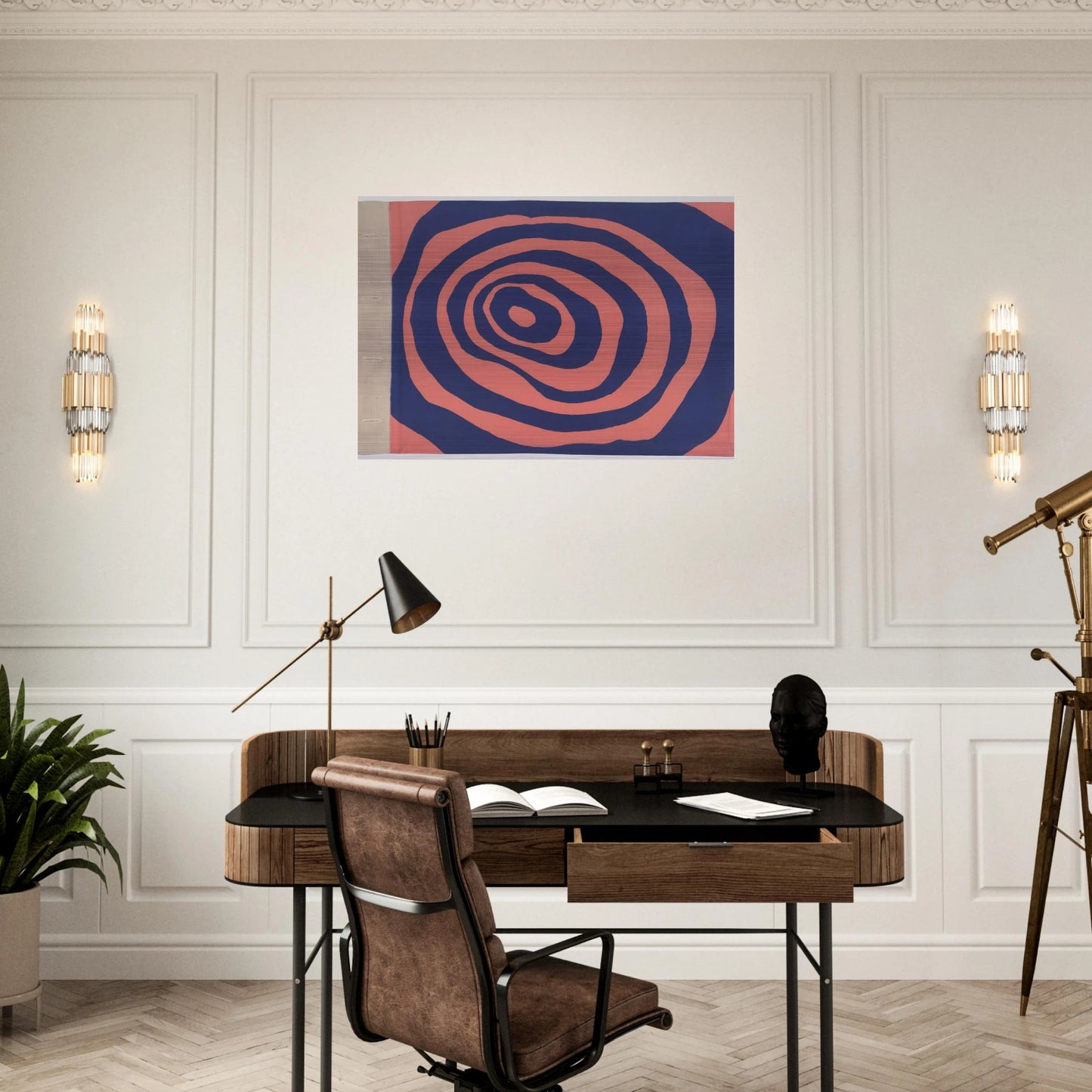 ODE TO THE BIEVRE 2007 2 - Louise Bourgeois Brushed Aluminum Print - 70x100 cm / 28x40 inches | Louise Bourgeois Aluminum Print | Louise Bourgeois Prints