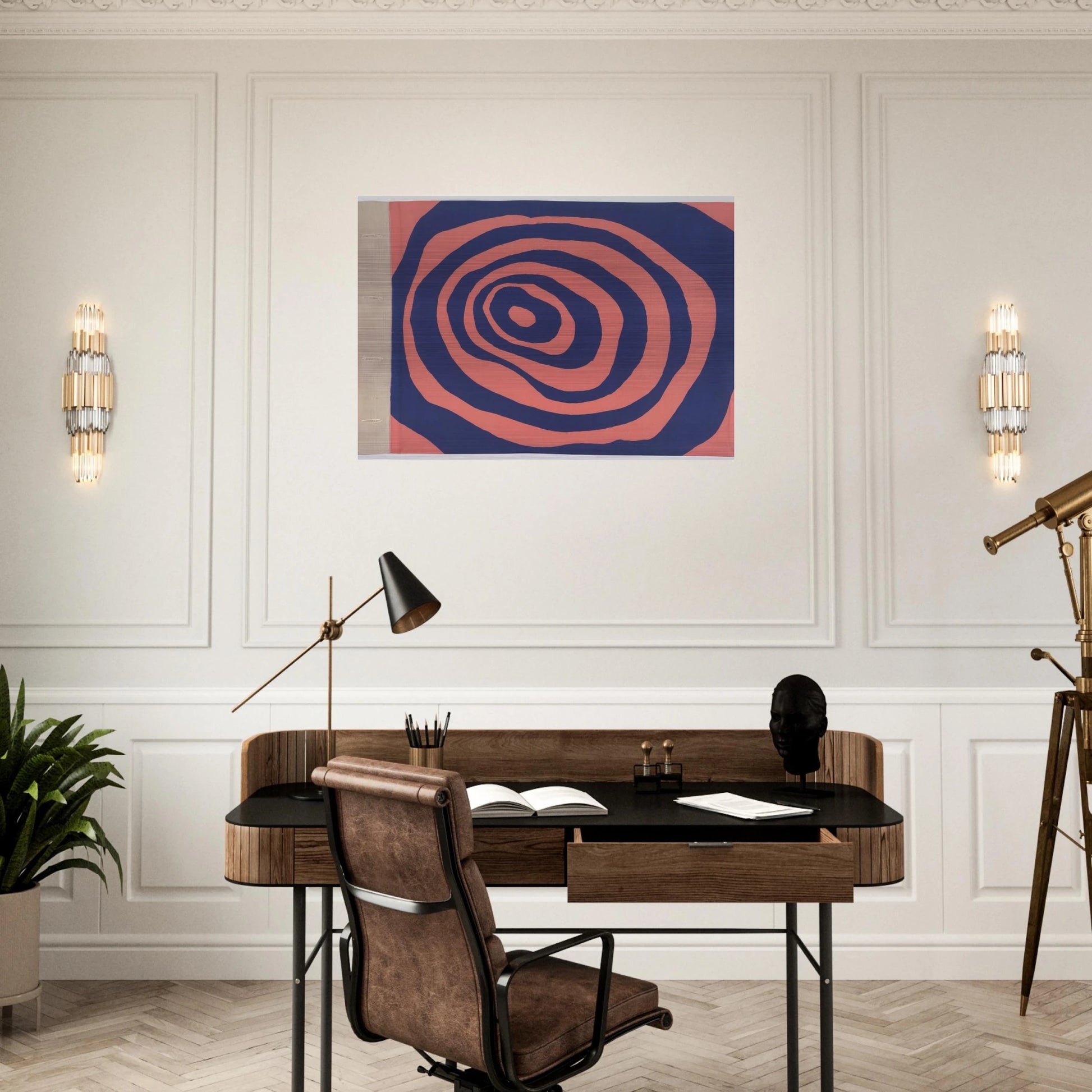 ODE TO THE BIEVRE 2007 2 - Louise Bourgeois Brushed Aluminum Print - 70x100 cm / 28x40 inches | Louise Bourgeois Aluminum Print | Louise Bourgeois Prints