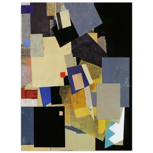 Kurt Schwitters - ELIKAN 1925  75x100 cm / 30x40inches Fine Art Poster